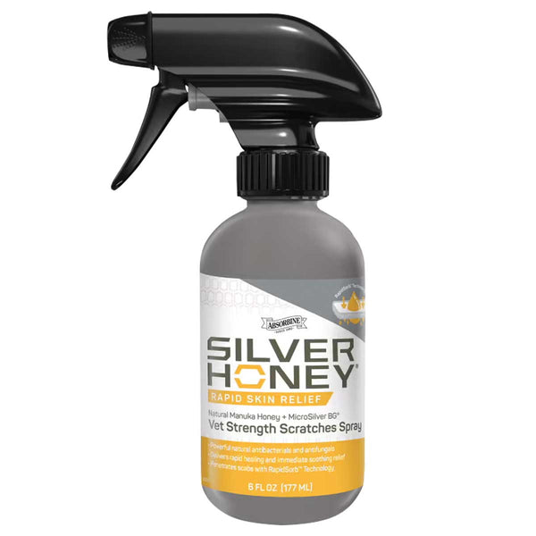 Silver Honey Rapid Skin Relief Vet Strength Scratches Spray 6oz
